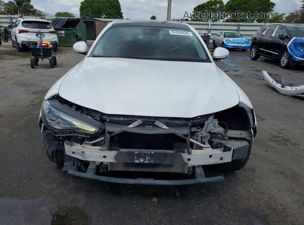 ZARFAMBNXK7600497 2019 ALFA ROMEO GIULIA White Вид спереду