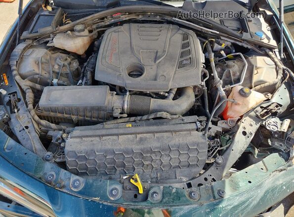 ZARFAMBNXM7647712 2021 ALFA ROMEO GIULIA Green უკანა სალონის ხედი