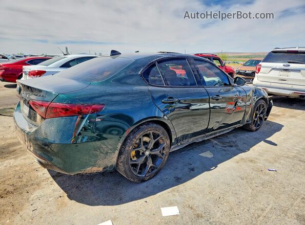ZARFAMBNXM7647712 2021 ALFA ROMEO GIULIA Green უკანა მარჯვენა