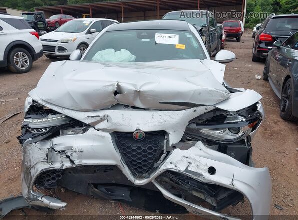 ZARFANBN1M7643148 2021 ALFA ROMEO GIULIA Серебряный Вид щитка приборов