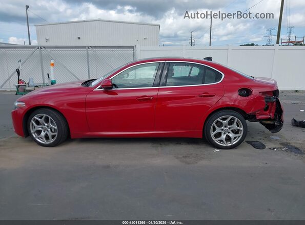 ZARFANBN4M7645668 2021 ALFA ROMEO GIULIA Red 