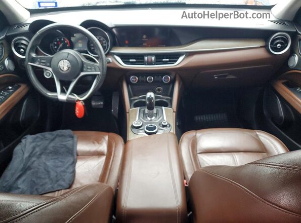 ZASFAKBN4J7B91255 2018 ALFA ROMEO STELVIO Черный 