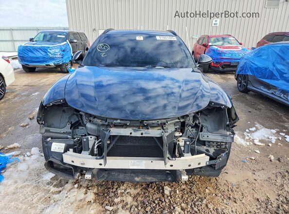 ZASFAKPN2J7B85172 2018 ALFA ROMEO STELVIO Black Դիմացի տեսք