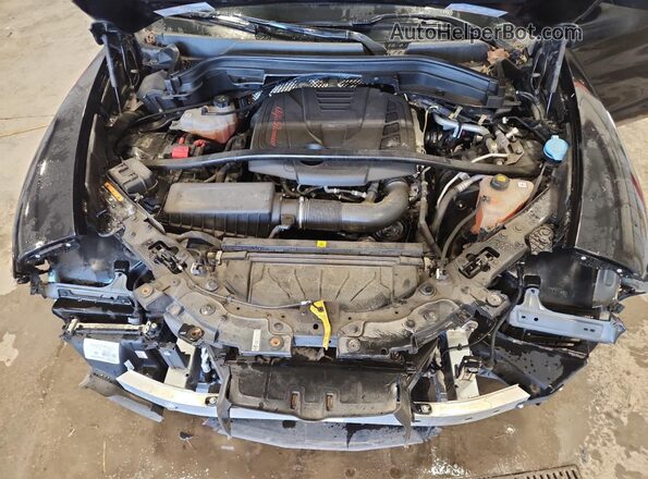 ZASFAKPN2J7B85172 2018 ALFA ROMEO STELVIO Black Շարժիչի բաժամունքի տեսք
