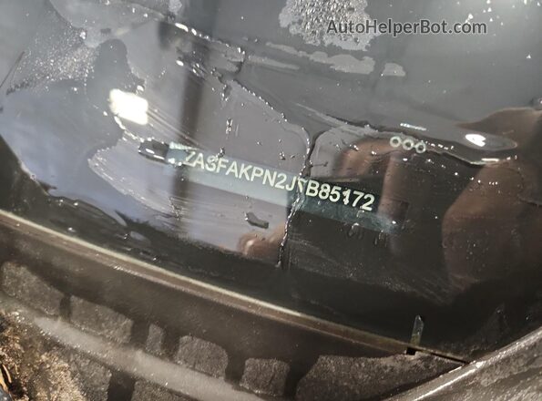 ZASFAKPN2J7B85172 2018 ALFA ROMEO STELVIO Black VIN կոդի պիտակի տեսք