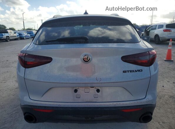 ZASPAJAN0L7C90819 2020 ALFA ROMEO STELVIO Silver Vista trasera