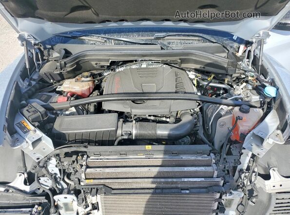 ZASPAJAN0L7C90819 2020 ALFA ROMEO STELVIO Silver Vista del compartimento del motor