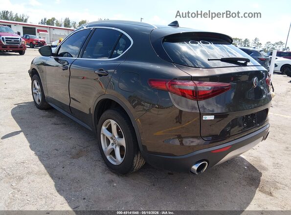 ZASPAJAN1K7C51994 2019 ALFA ROMEO STELVIO Brown Tył lewy