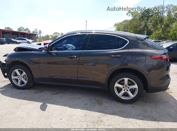 ZASPAJAN1K7C51994 2019 ALFA ROMEO STELVIO Brown Widok wnętrza 360 stopni