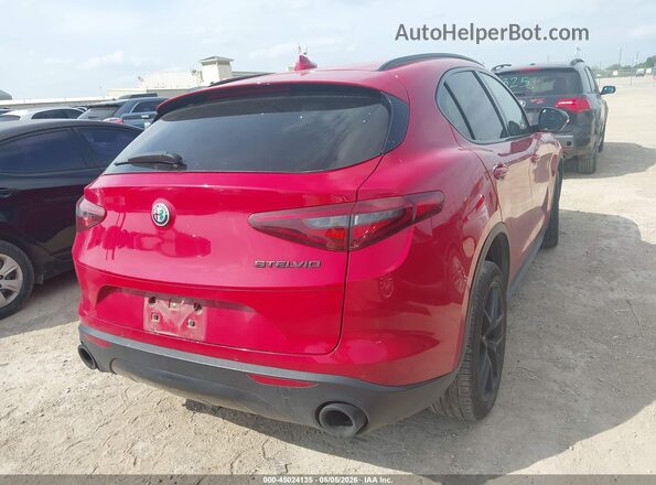 ZASPAJAN1L7C91252 2020 ALFA ROMEO STELVIO Red Tył prawy