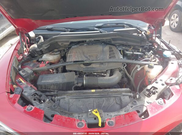 ZASPAJAN1L7C91252 2020 ALFA ROMEO STELVIO Red Widok z tyłu
