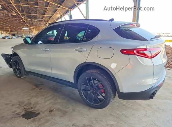 ZASPAJAN1L7C98671 2020 ALFA ROMEO STELVIO Синий Задняя левая четверть