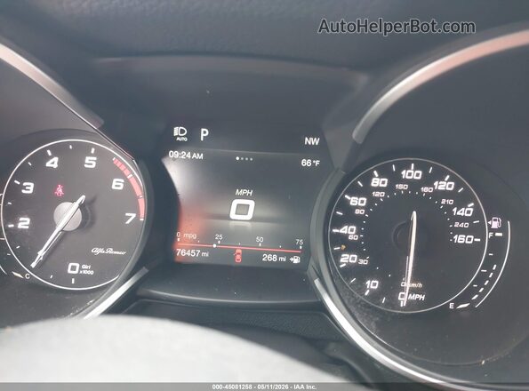 ZASPAJAN7K7C41129 2019 ALFA ROMEO STELVIO Black Vista de los asientos traseros