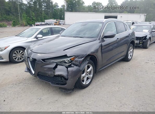 ZASPAJAN7K7C41129 2019 ALFA ROMEO STELVIO Black Vista tres cuartos delantera izquierda