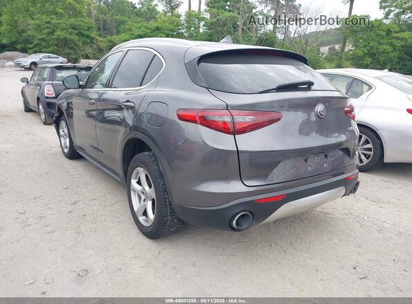 ZASPAJAN7K7C41129 2019 ALFA ROMEO STELVIO Black Trasero izquierdo