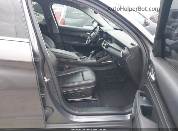 ZASPAJAN7K7C41129 2019 ALFA ROMEO STELVIO Black Vista interior delantera