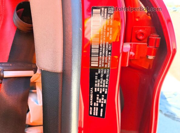 ZASPAJAN8K7C69358 2019 ALFA ROMEO STELVIO Красный 