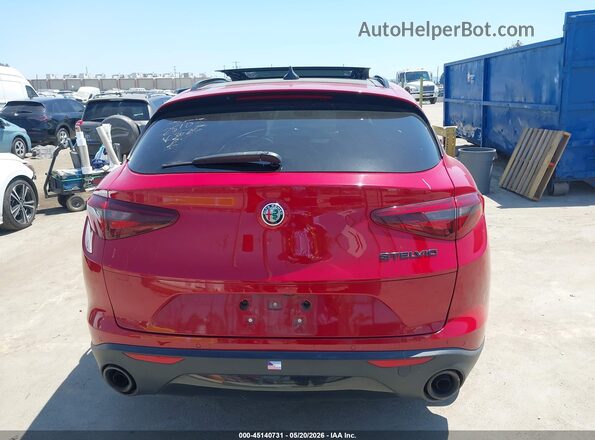 ZASPAJAN8K7C70820 2019 ALFA ROMEO STELVIO Red 