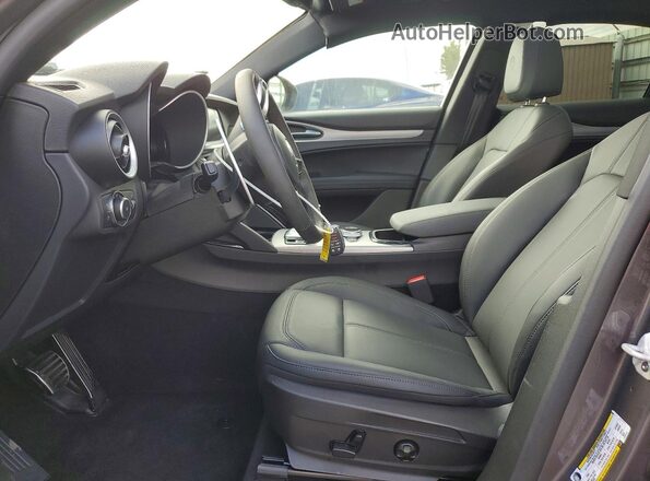 ZASPAKAN0S7E04483 2025 ALFA ROMEO STELVIO Gray Սալոնի դիմացի տեսք