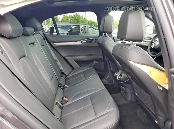 ZASPAKAN0S7E04483 2025 ALFA ROMEO STELVIO Gray Սալոնի հետևի տեսք