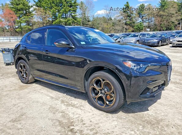 ZASPAKAN2S7D99741 2025 ALFA ROMEO STELVIO Black Przód prawy
