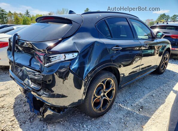 ZASPAKAN2S7D99741 2025 ALFA ROMEO STELVIO Black Tył prawy