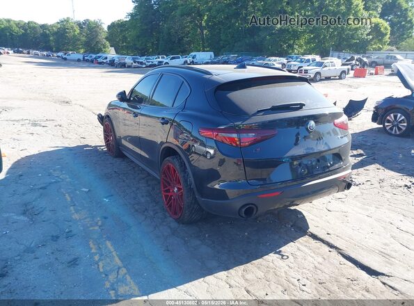 ZASPAKAN4L7C92465 2020 ALFA ROMEO STELVIO Черный Задняя левая четверть