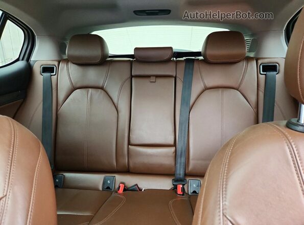 ZASPAKBN0K7C43325 2019 ALFA ROMEO STELVIO Blue Вид задніх сидінь