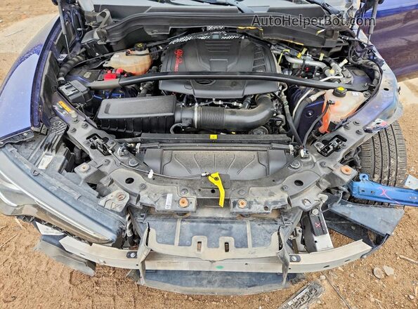 ZASPAKBN0K7C43325 2019 ALFA ROMEO STELVIO Blue Вид підкапотного простору