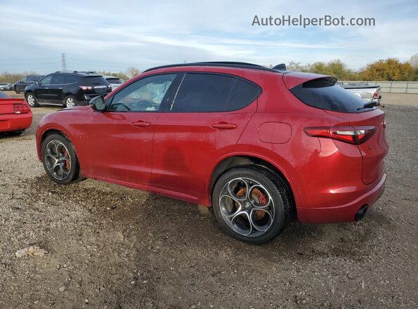 ZASPAKBN0M7D05471 2021 ALFA ROMEO STELVIO Red Tył lewy