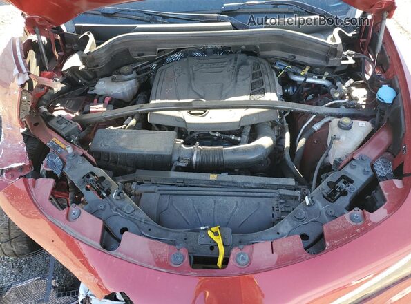 ZASPAKBN0M7D05471 2021 ALFA ROMEO STELVIO Red Widok komory silnika