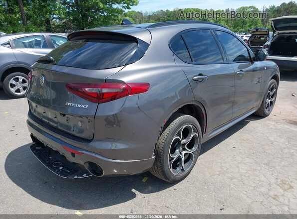 ZASPAKBN0P7D54187 2023 ALFA ROMEO STELVIO Gray Trasero derecho