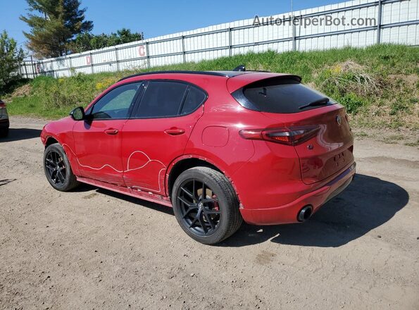 ZASPAKBN1L7C76934 2020 ALFA ROMEO STELVIO Red Trasero izquierdo