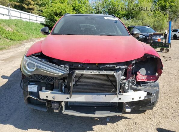 ZASPAKBN1L7C76934 2020 ALFA ROMEO STELVIO Red Vista frontal
