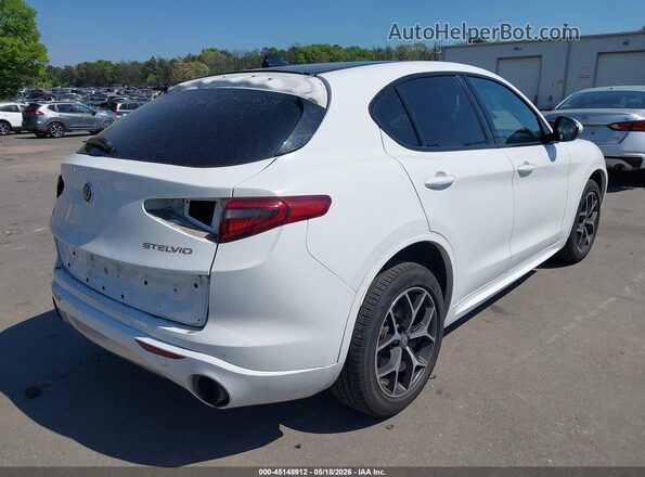 ZASPAKBN1L7C83656 2020 ALFA ROMEO STELVIO White Задня права чверть