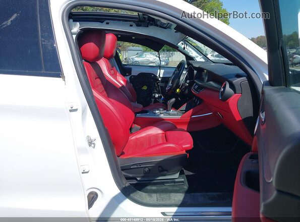 ZASPAKBN1L7C83656 2020 ALFA ROMEO STELVIO White Вид салону спереду