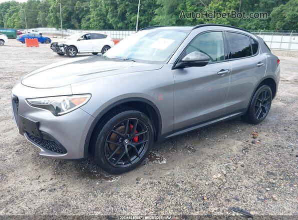 ZASPAKBN2K7C43469 2019 ALFA ROMEO STELVIO Gray 