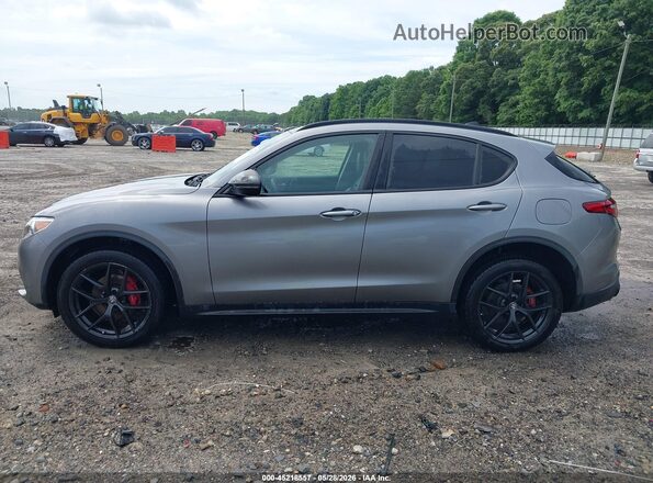 ZASPAKBN2K7C43469 2019 ALFA ROMEO STELVIO Gray 