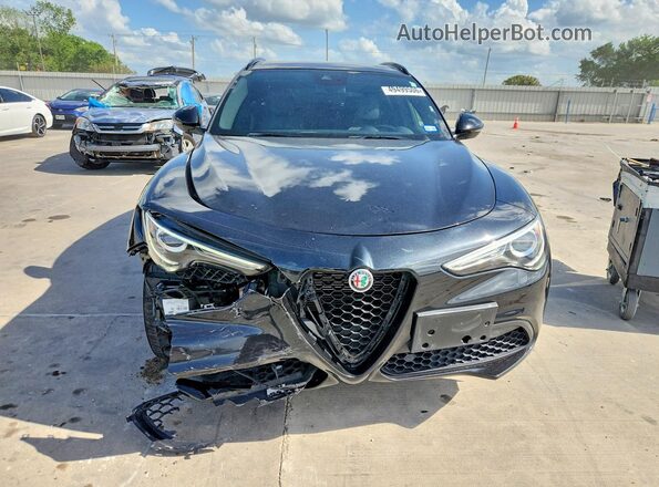 ZASPAKBN2N7D24704 2022 ALFA ROMEO STELVIO Black Vista frontal