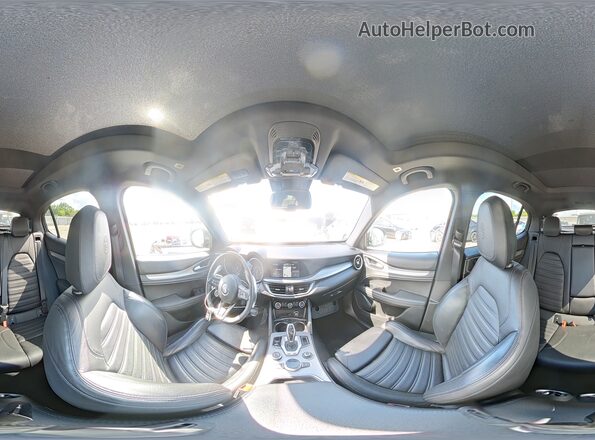 ZASPAKBN2N7D24704 2022 ALFA ROMEO STELVIO Black Vista interior de 360 grados