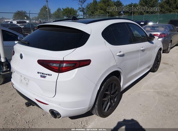 ZASPAKBN3M7D02127 2021 ALFA ROMEO STELVIO White Trasero derecho