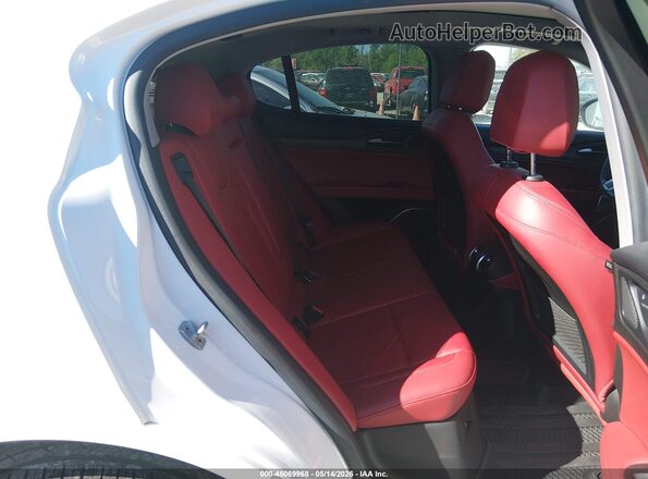 ZASPAKBN3M7D02127 2021 ALFA ROMEO STELVIO White Vista de la etiqueta del VIN