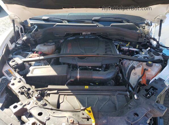 ZASPAKBN3M7D17453 2021 ALFA ROMEO STELVIO White Vista del compartimento del motor