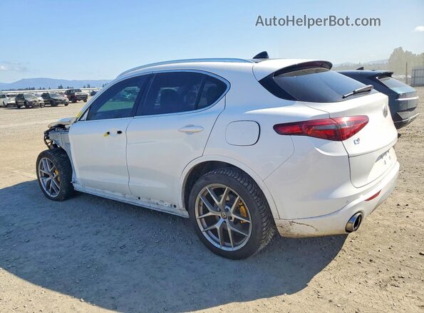 ZASPAKBN3M7D17453 2021 ALFA ROMEO STELVIO White Trasero izquierdo