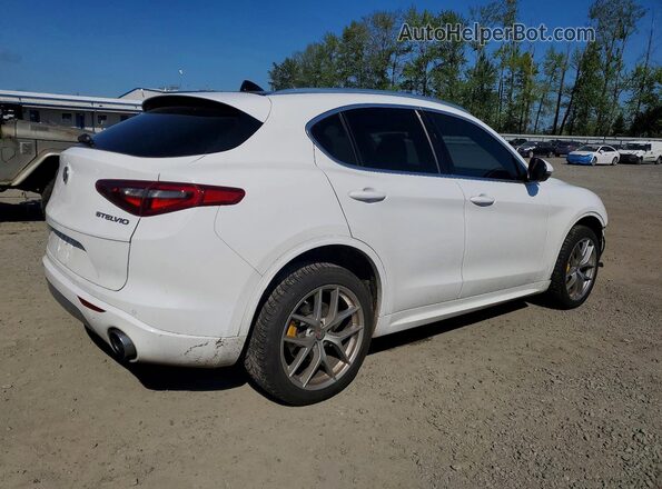 ZASPAKBN3M7D17453 2021 ALFA ROMEO STELVIO White Trasero derecho
