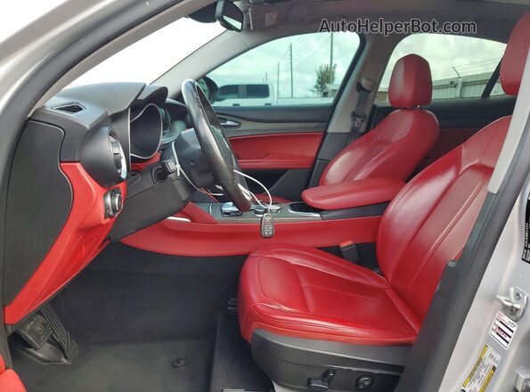 ZASPAKBN4M7D20099 2021 ALFA ROMEO STELVIO Silver წინა სალონის ხედი