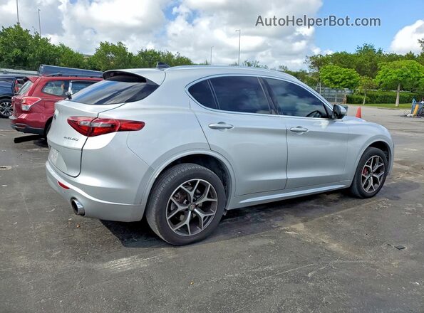 ZASPAKBN4M7D20099 2021 ALFA ROMEO STELVIO Silver უკანა მარჯვენა