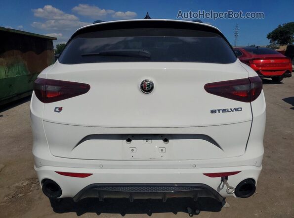ZASPAKBN4P7D55021 2023 ALFA ROMEO STELVIO White Вид ззаду
