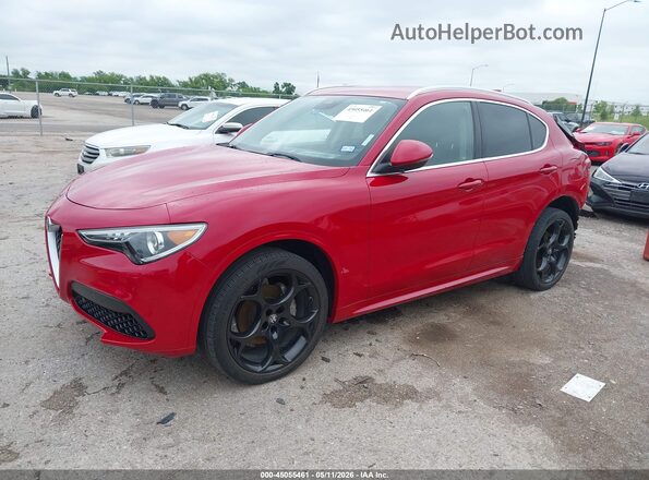 ZASPAKBN7L7C92331 2020 ALFA ROMEO STELVIO Red Front left