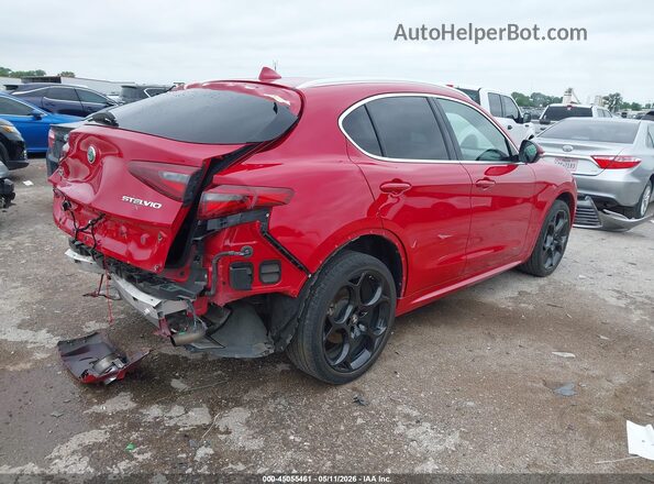 ZASPAKBN7L7C92331 2020 ALFA ROMEO STELVIO Red Rear right
